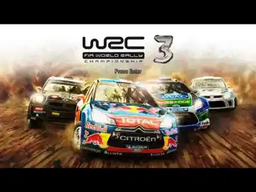 WRC FIA World Rally Championship 3 (USA) screen shot title